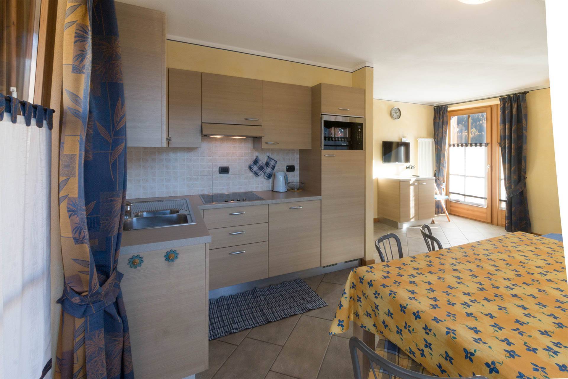 Furnished two-bedroom apartment in Livigno